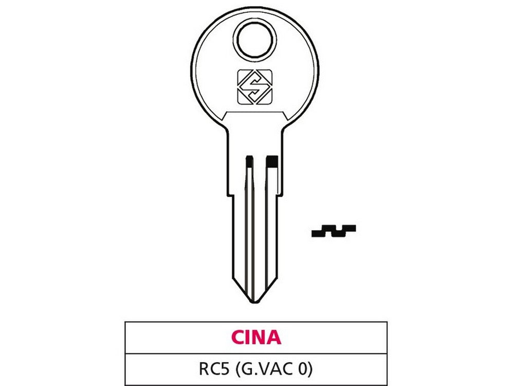 chiave asc rc5 (g. vac 0) cina cod:ferx.vit47626
