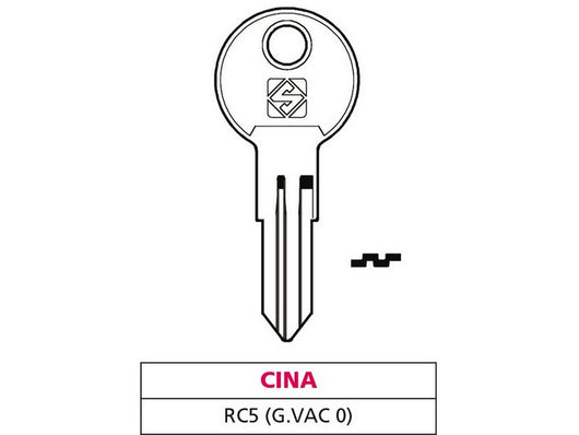 chiave asc rc5 (g. vac 0) cina cod:ferx.vit47626