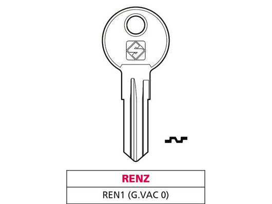 chiave asc ren1 (g. vac 0) renz cod:ferx.vit47601