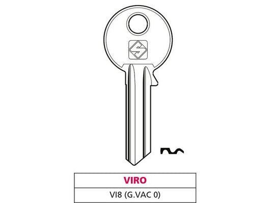 chiave asc vi8 (g. vac 0) viro cod:ferx.vit47550