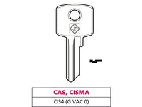 chiave ottone cis4 (g. vac 0) cas-cisma cod:ferx.vit47597
