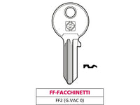 chiave ottone ff2 (g. vac 0) ff-facchinetti cod:ferx.vit47558