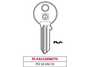 chiave ottone ff2 (g. vac 0) ff-facchinetti cod:ferx.vit47558