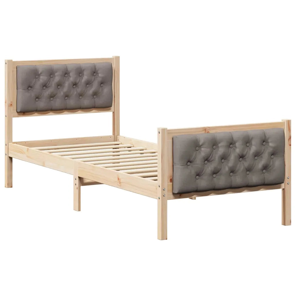 Struttura del letto Talpa 75 x 190 cm Pino massello 878442