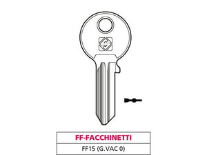 chiave ottone ff15 (g. vac 0) ff-facchinetti cod:ferx.vit47576