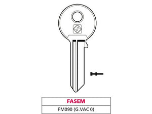 chiave ottone fm090 (g. vac 0) fasem cod:ferx.vit47560