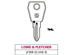 chiave ottone lf30r (g. vae 0) lowe & fletcher cod:ferx.vit47585