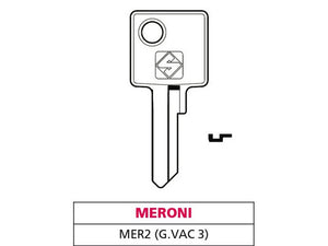 chiave ottone mer2 (g. vac 3) meroni cod:ferx.vit47581