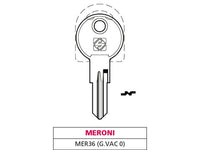 chiave ottone mer36 (g. vac 0) meroni cod:ferx.vit47587