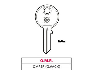 chiave ottone omr1r (g. vac 0) o.m.r. cod:ferx.vit47595