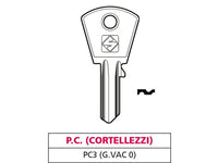 chiave ottone pc3 (g. vac 0) p.c. (cortellezzi) cod:ferx.vit47622