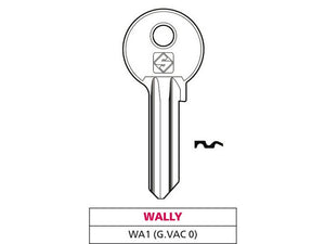 chiave ottone wa1 (g. vac 0) wally cod:ferx.vit47571