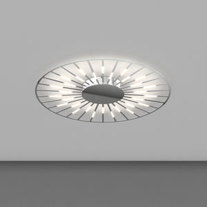 Plafoniera-Applique Moderna Around You Metallo Cromo Led A Vista 61W 3000K