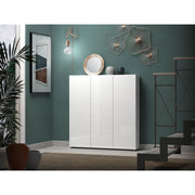 Scarpiera con 3 anta e 5+5 ripiani SPAZIO made in Italy