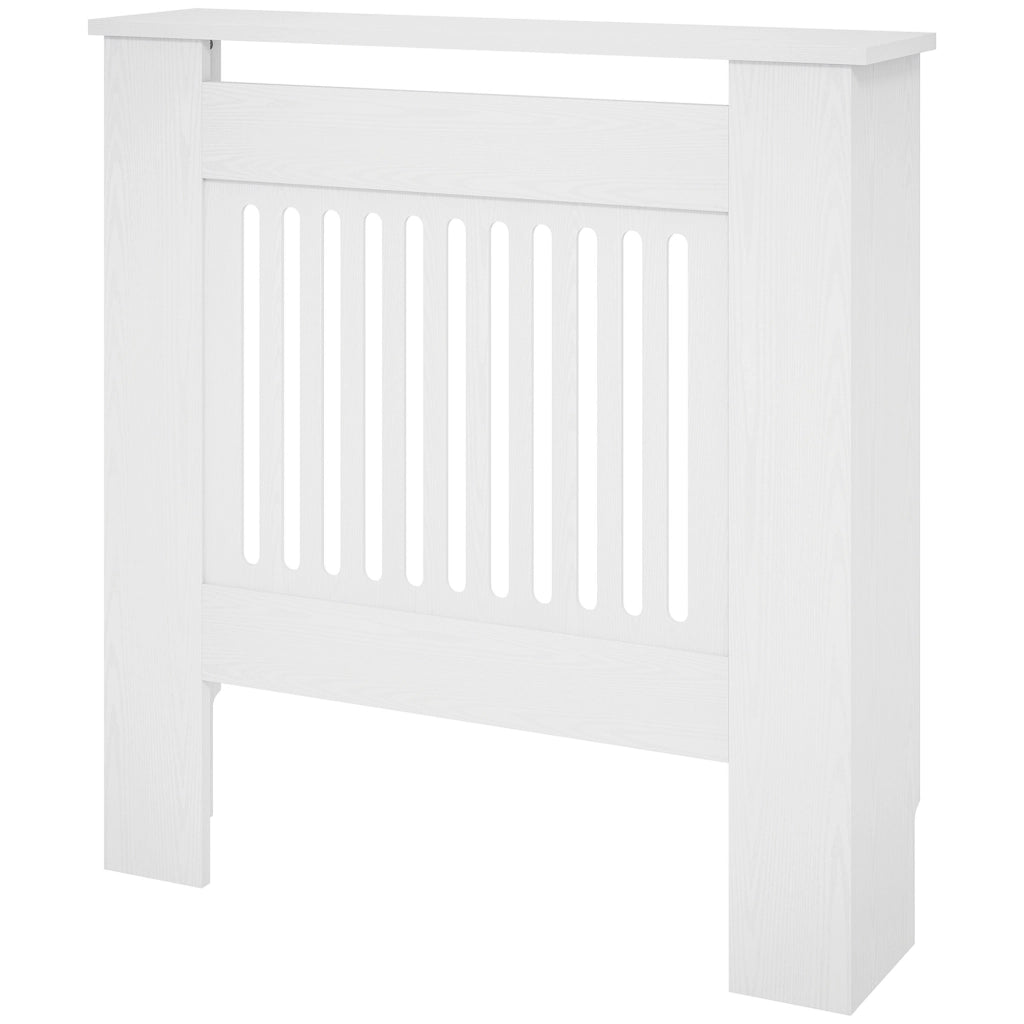 Copertura per termosifone ¨C zephmum ¨C MDF bianco 78x19x81 cm