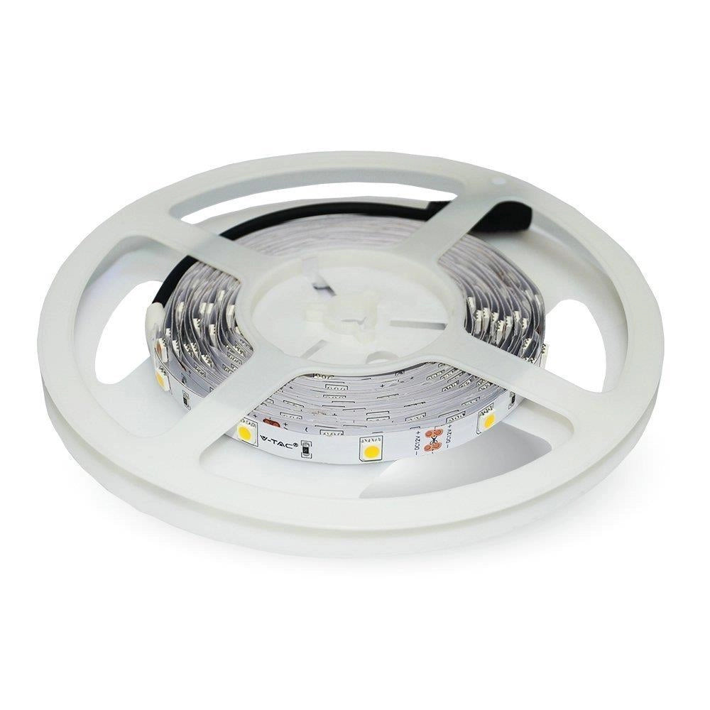 V-TAC striscia LED SMD5050 5m 4,8W/m 500lm/m 3000K IP20