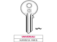 chiave silky ottone ul053dz (g.vgb 0) universale cod:ferx.vit47416