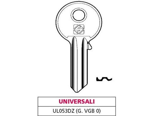 chiave silky ottone ul053dz (g.vgb 0) universale cod:ferx.vit47416