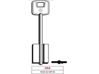chiave a doppia mappa 5cs2 (g. vat 0) cisa cod:ferx.vit47658