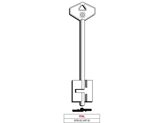 chiave a doppia mappa 5it8 (g. vat 0) ital cod:ferx.vit47642