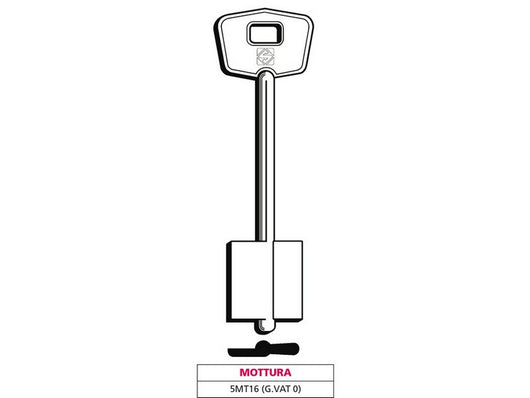 chiave a doppia mappa 5mt16 (g. vat 0) mottura cod:ferx.vit47641
