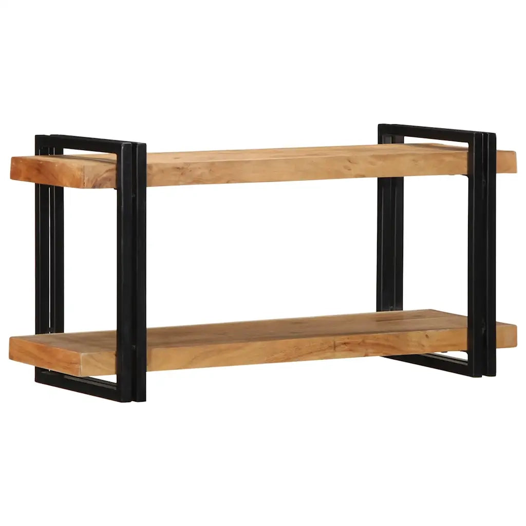 Mensola da Parete 90x33x45 cm Legno Massello di Acacia 4017487