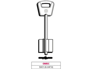 chiave a doppia mappa 5oc1 (g. vat 0) omec cod:ferx.vit47656