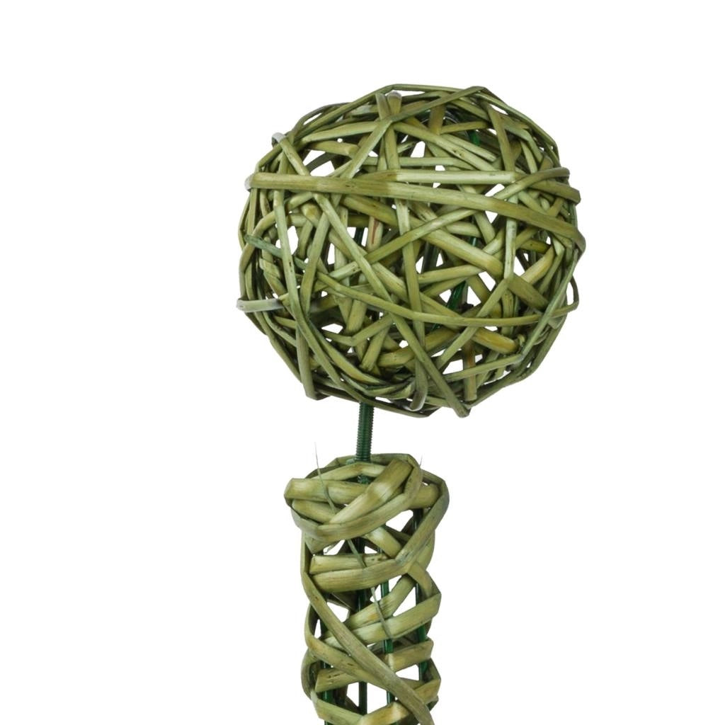 Decoro midollino verde cactus 28x28x65h cm
