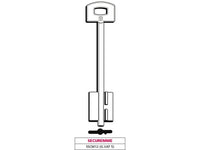 chiave a doppia mappa 5scm12 (g. vat 5) securemme cod:ferx.vit47631