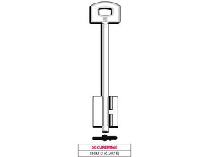 chiave a doppia mappa 5scm12 (g. vat 5) securemme cod:ferx.vit47631