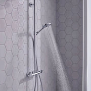 Sistema di doccia Raindance Select S 240 - Doccia a pioggia con PowderRain - Acciaio inox 27633000