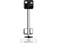 chiave a doppia mappa 5ya14p (g. vat 1) yale cod:ferx.vit47671