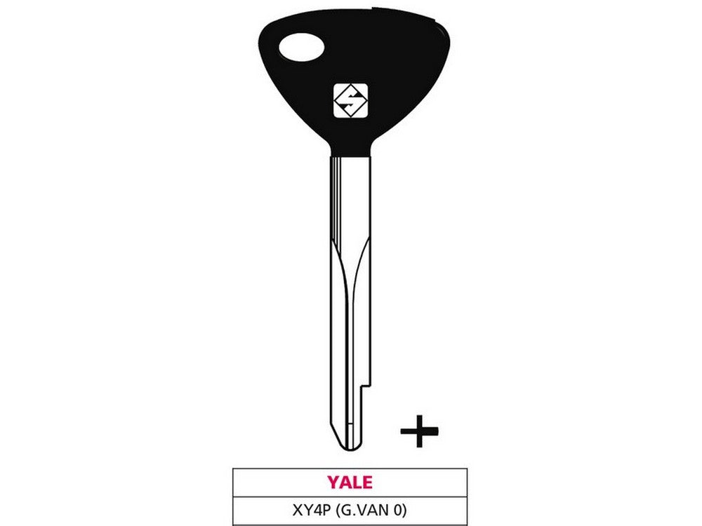 chiave a croce ferro xy4p (g. van 0) yale cod:ferx.vit47675