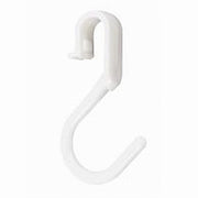 Trade Shop - Set 6 Pz Ganci Multiuso Forma S Salvaspazio Per Cucina Bagno Casa Bianchi 87365 -