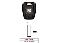 chiave per auto sip22te (g. vde 0) trw sipea cod:ferx.vit47682