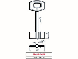 chiave a pompa sf (g.vas 0) cod:ferx.vit11970