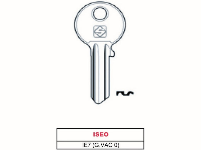 silca chiave asc ie7 (g.vac 0) cod:ferx.vit9602