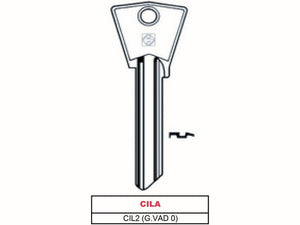 chiave ottone cil2 (g. vad 0) cila cod:ferx.vit47549