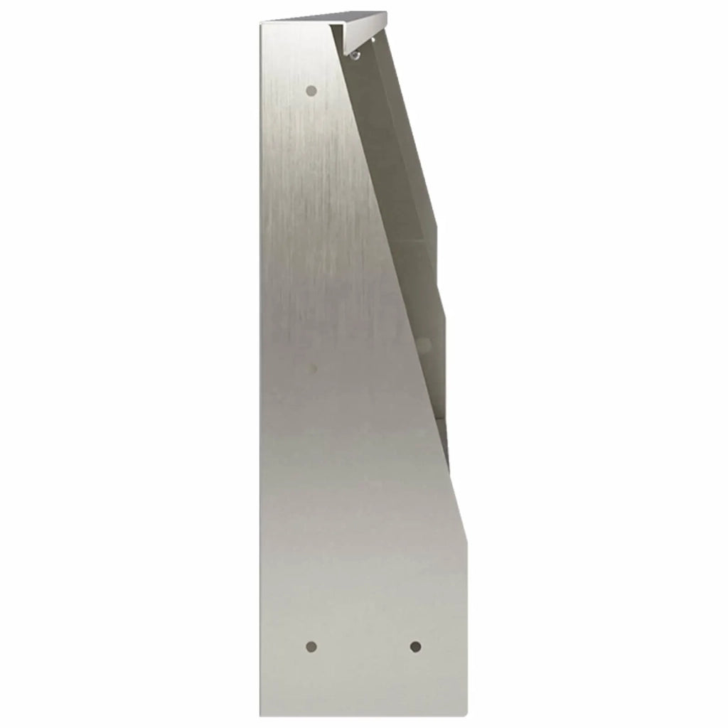 Muro di contenimento 2 pz 100 x 12 x 50 cm Acciaio Inox Argento 8015154