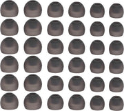 36 pezzi di coppe per auricolare in silicone morbide, leggere e sostitutive per interno di 45 mm - 60 mm orecchino L/M/S - con forma adattabile confortevole.