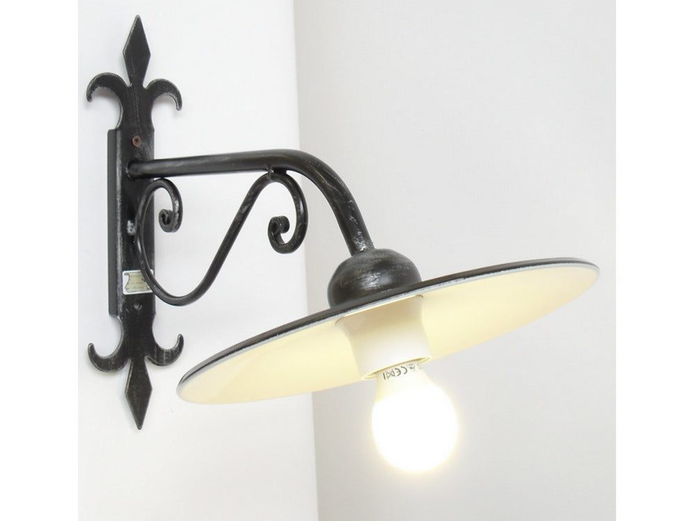 lampada tulipano con piatto ï cm.27 1x100 watt cod:ferx.vit25494