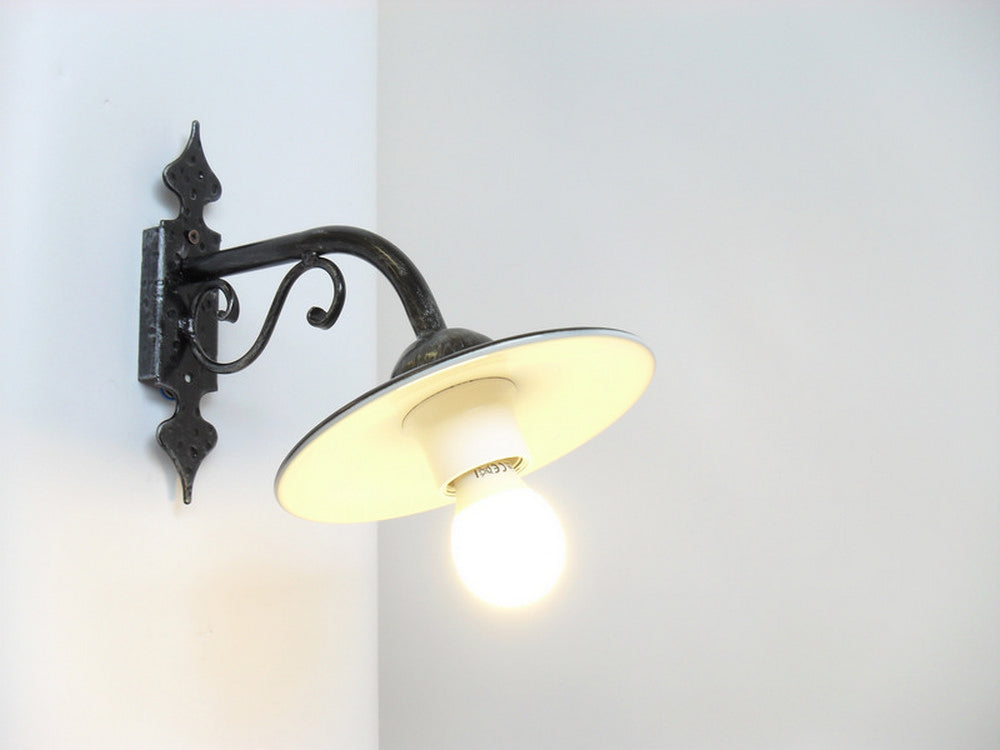 lampada tulipano con piatto ï cm.20 1x100 watt cod:ferx.vit25493