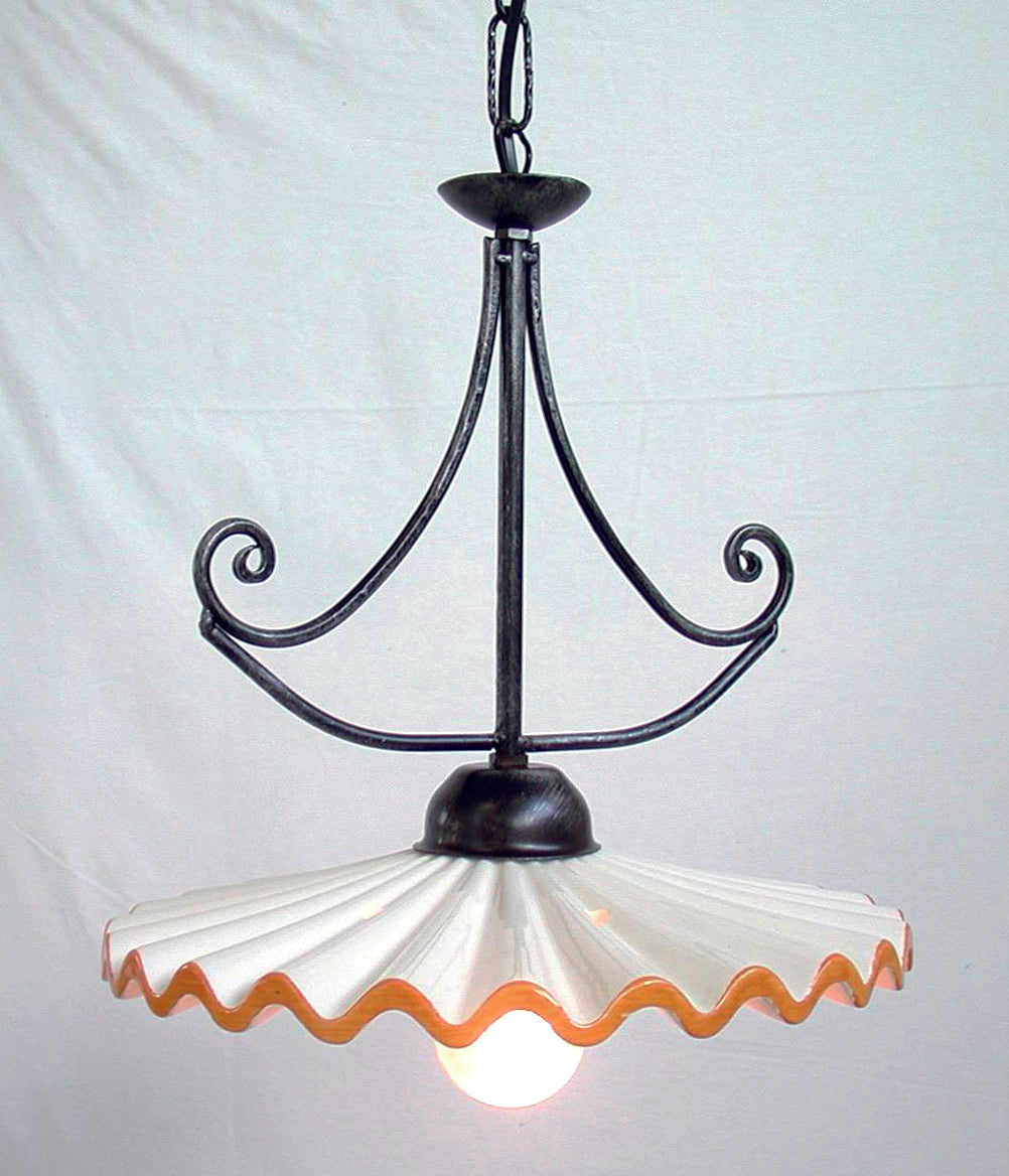 Lampadario margherita  1x60 watt - 