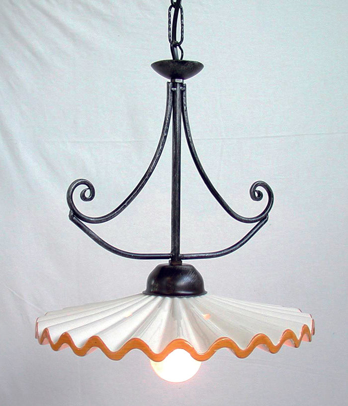 Lampadario margherita  1x60 watt - 