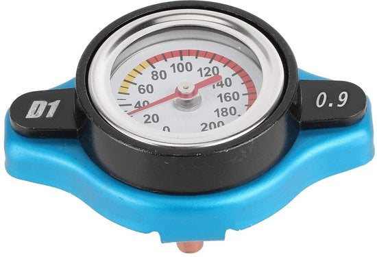 Dop Radiatore a Termoregolazione - Afdichtaggio con Gomma Silicone - Temperatura Regolabile - Materiale di Alta Qualità - Drenaggio della Liquido Refrigerante
