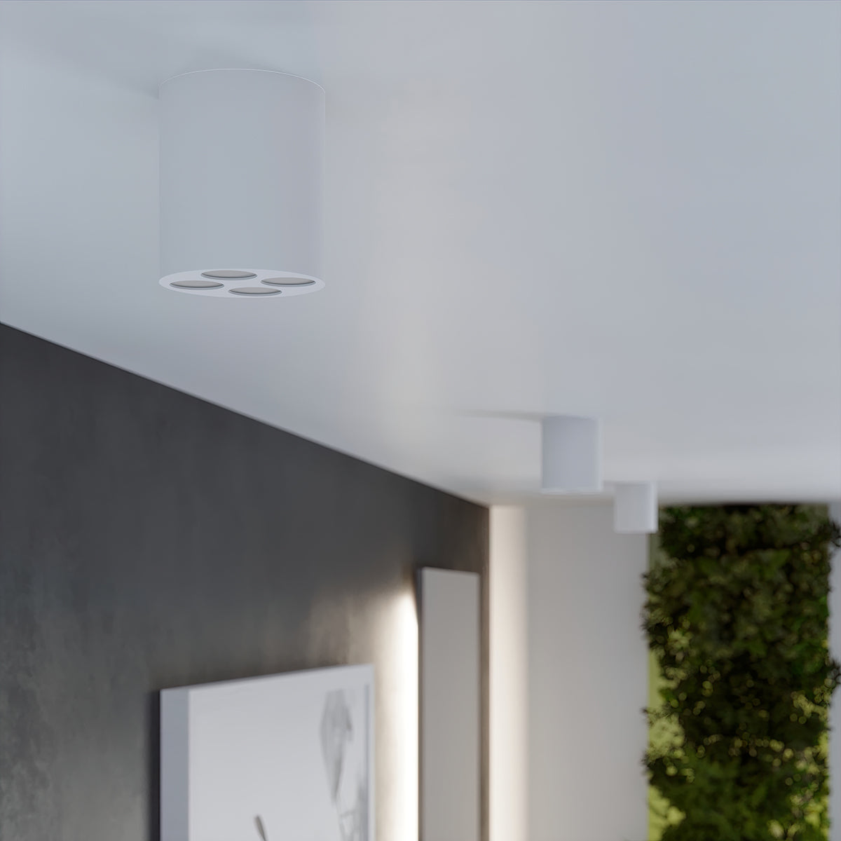 Lampada da soffitto ZOE LED bianco