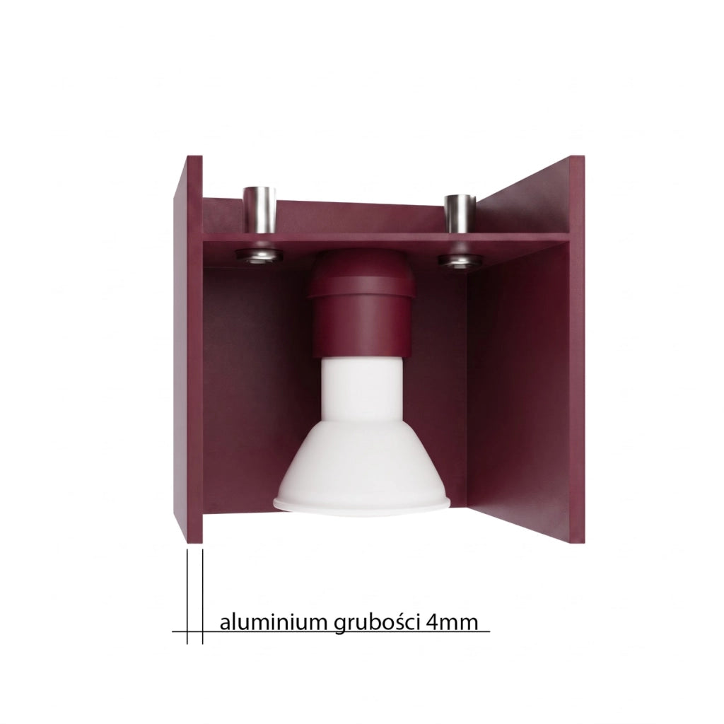 Applique QUAD 1 bordeaux