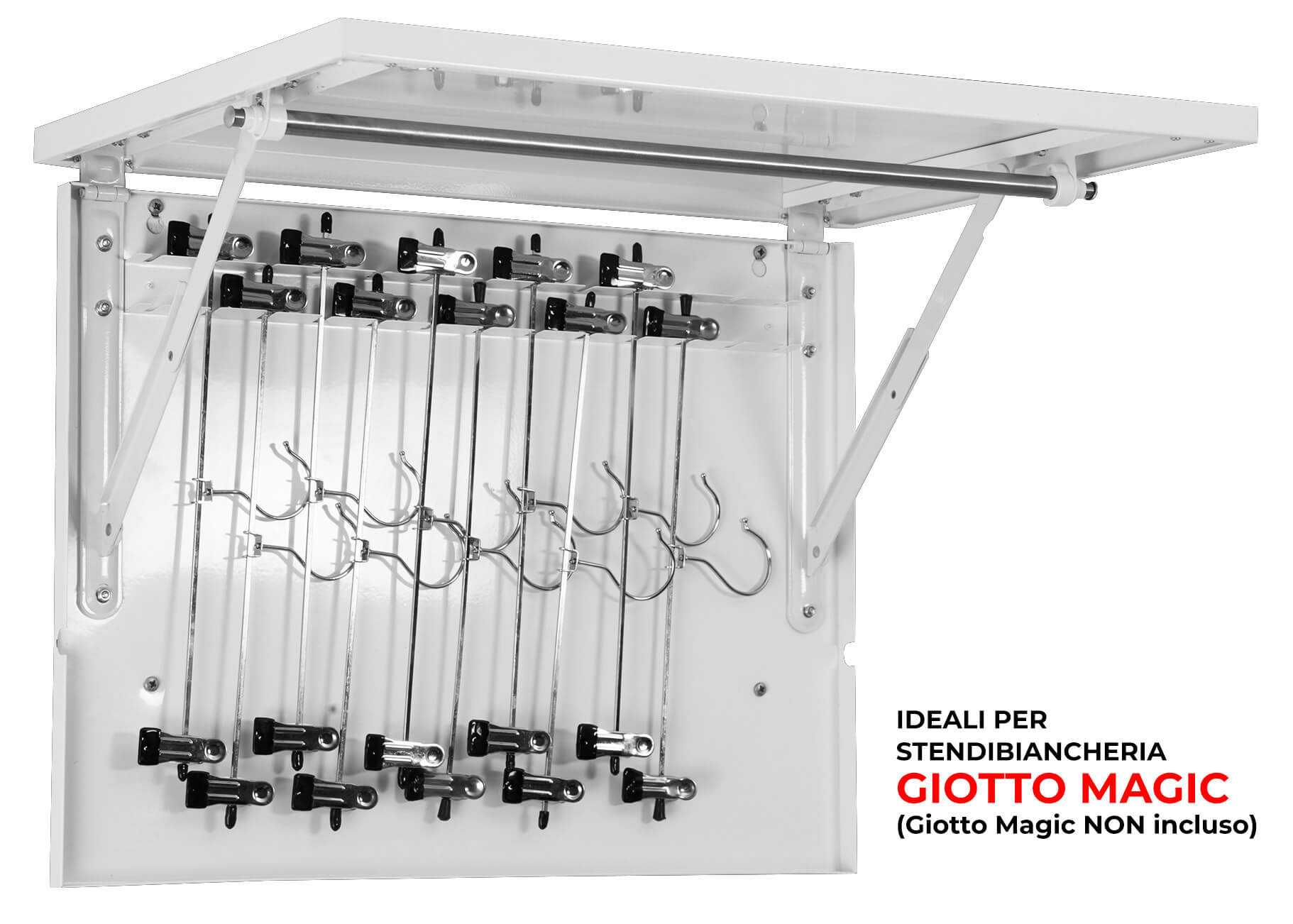 Kit 10 Gucce con Pinze in Metallo Giotto Magic Silver