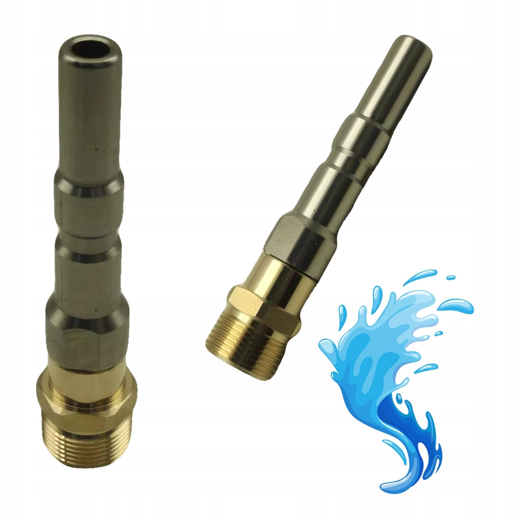 Adattatore per Idropulitrice compatibile con Nilfisk e Kranzle D12 – Filettatura M22x1,5 14mm | Ottone di Alta Qualità