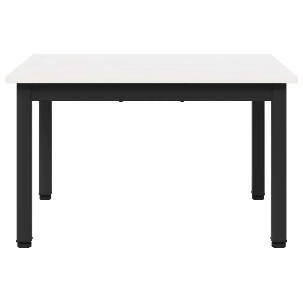 Tavolino da salotto Bianco 60 x 50 x 36 cm Pino massello 892762